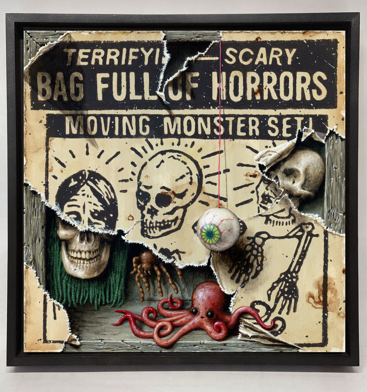 Bag of Horrors, Original Painting