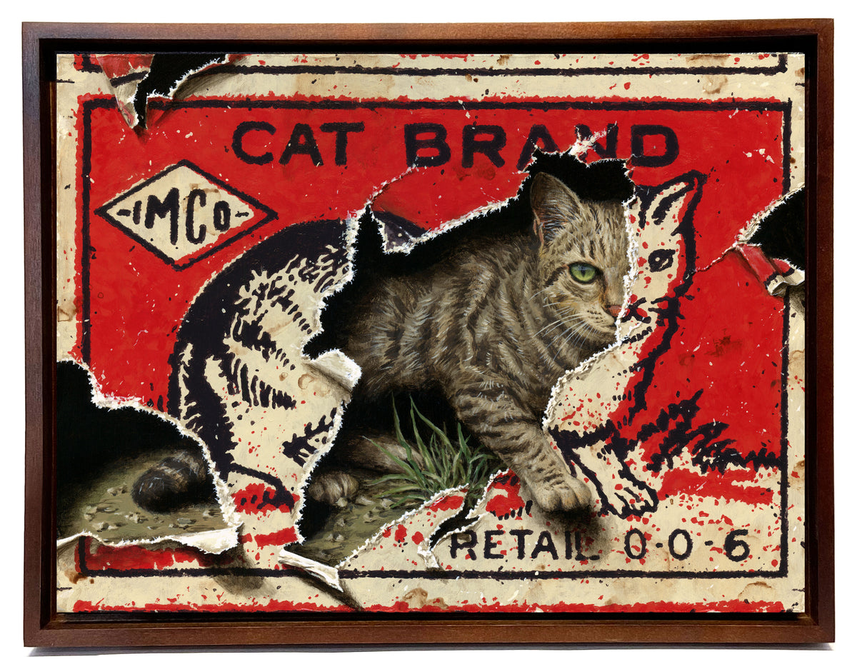 Cat Brand, Original Painting