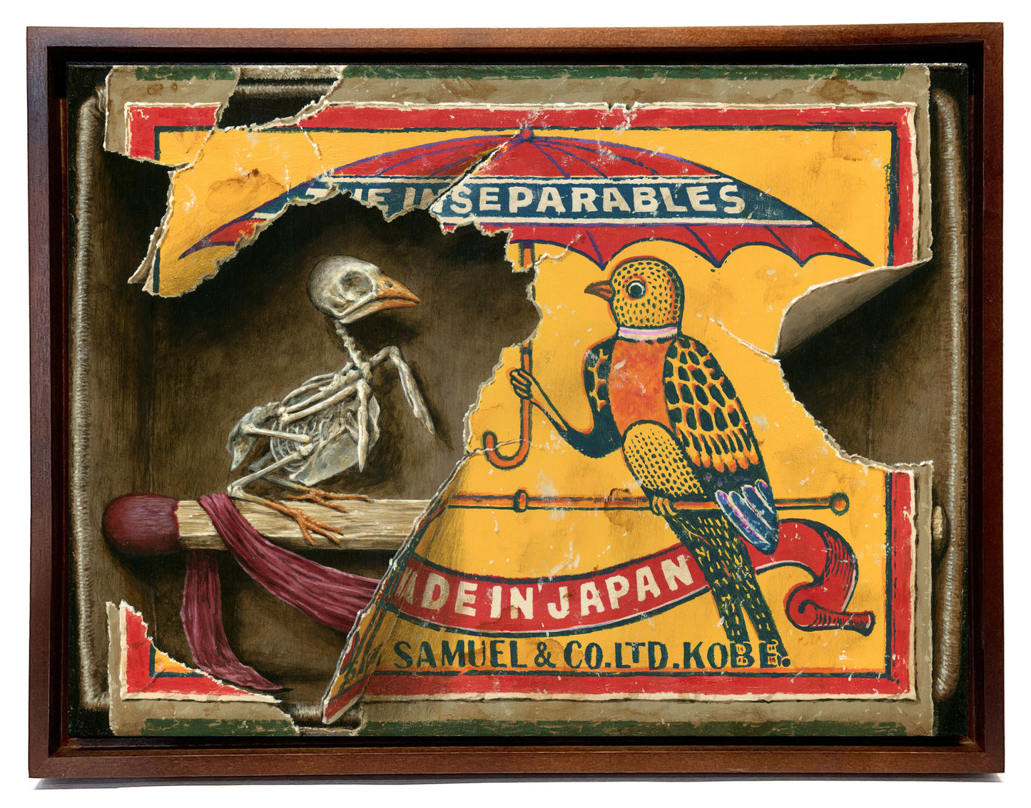 The Inseparables, Original Painting