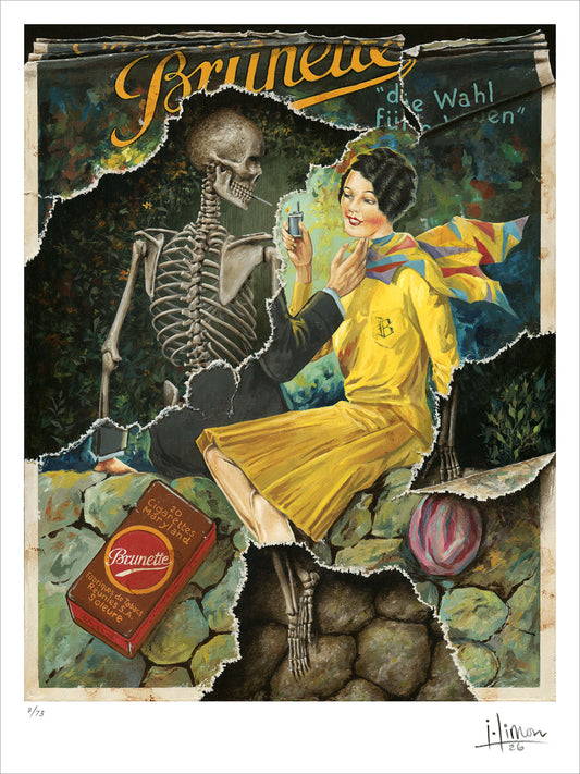 Brunette Limited Edition Print