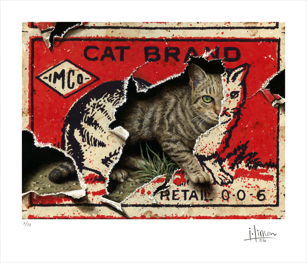 Cat Brand, Limited Edition Print