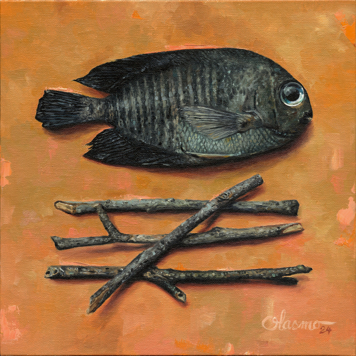 Fishsticks, Original Painting