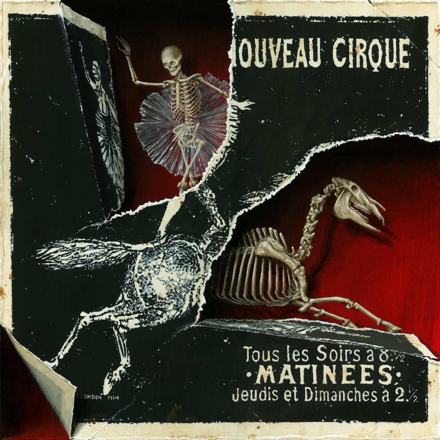 Nouveau Cirque, Original Painting