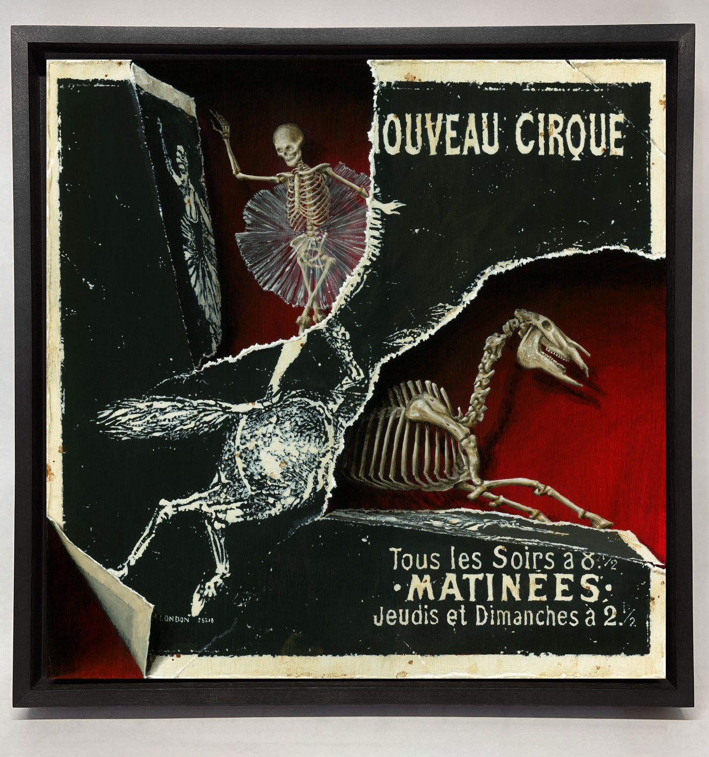 Nouveau Cirque, Original Painting