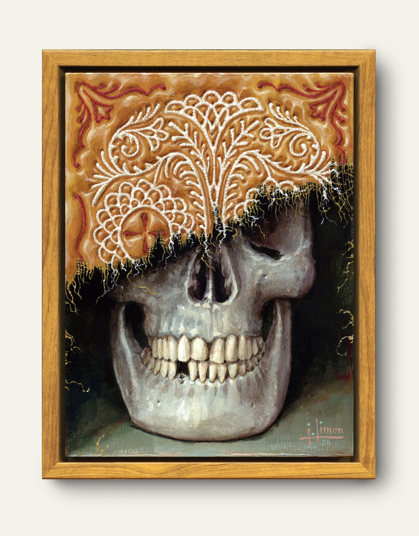 Fragment: Thread Unraveling, Original Painting